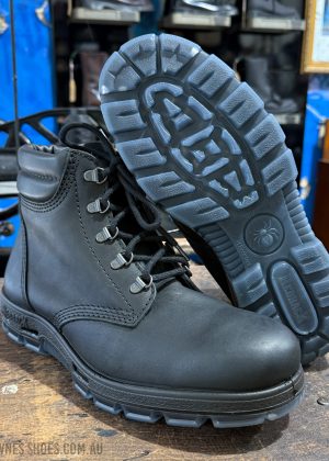 Redback Alpine Soft Toe Boot Black Kip