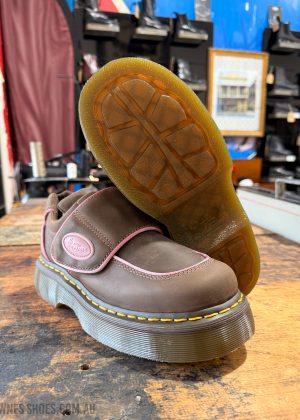 Buzz Strap Shoe Brown Wyoming