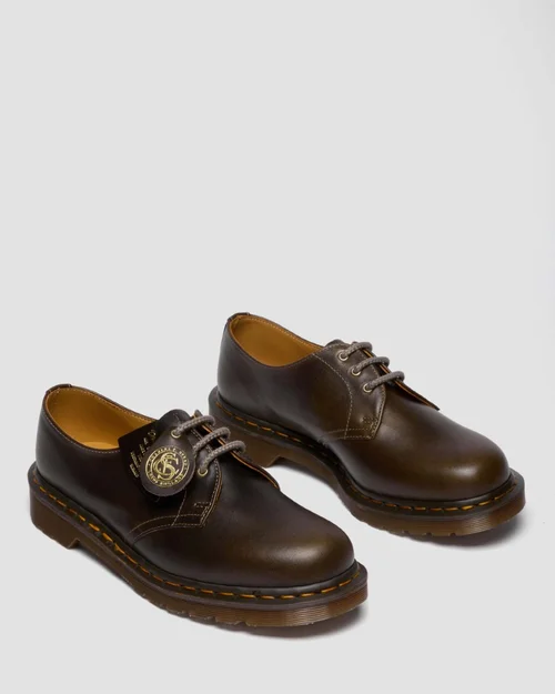 1461 Sepia Grey Classic Calf Made In England