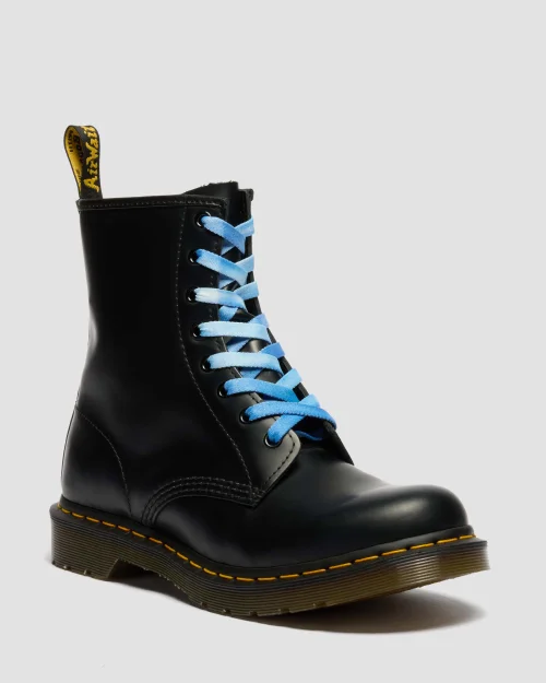 Dr Martens Tie Dye Flat Laces 140cm Blue