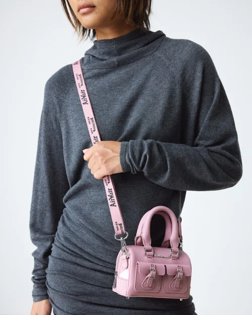 Mini Top Handle Bag Dusty Rose