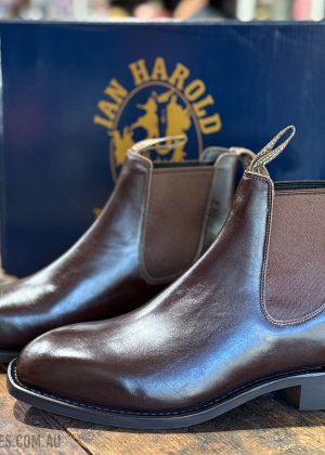 Harold Boots Grazier Chocolate Brown