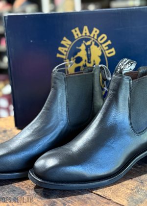 Harold Boots Grazier Black
