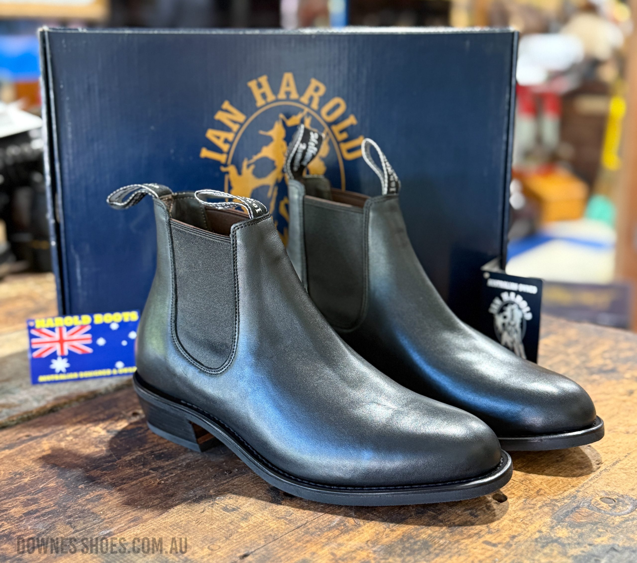 Harold Boots Kimberley Black Womens Boot