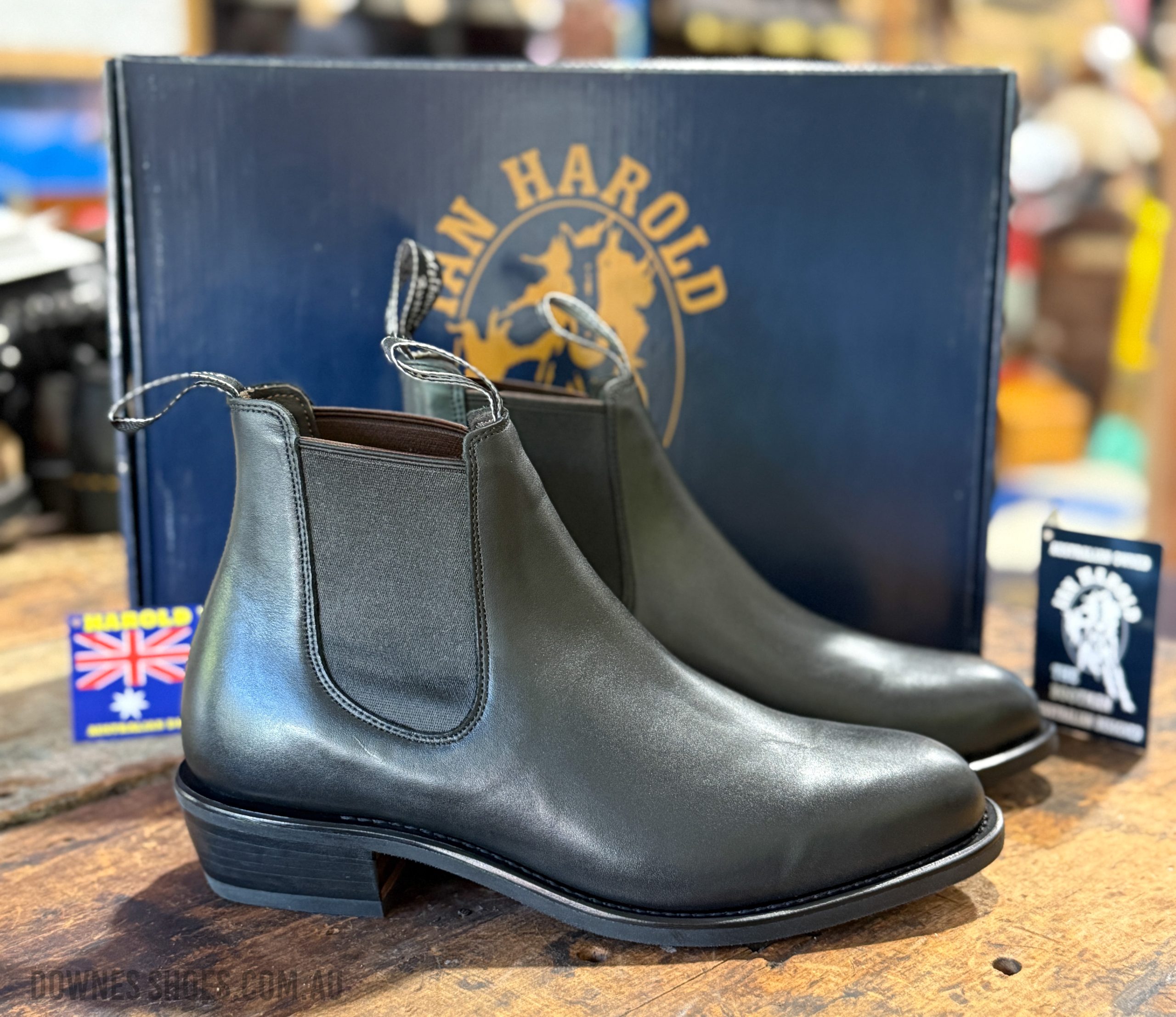 Harold Boots Kimberley Black Womens Boot