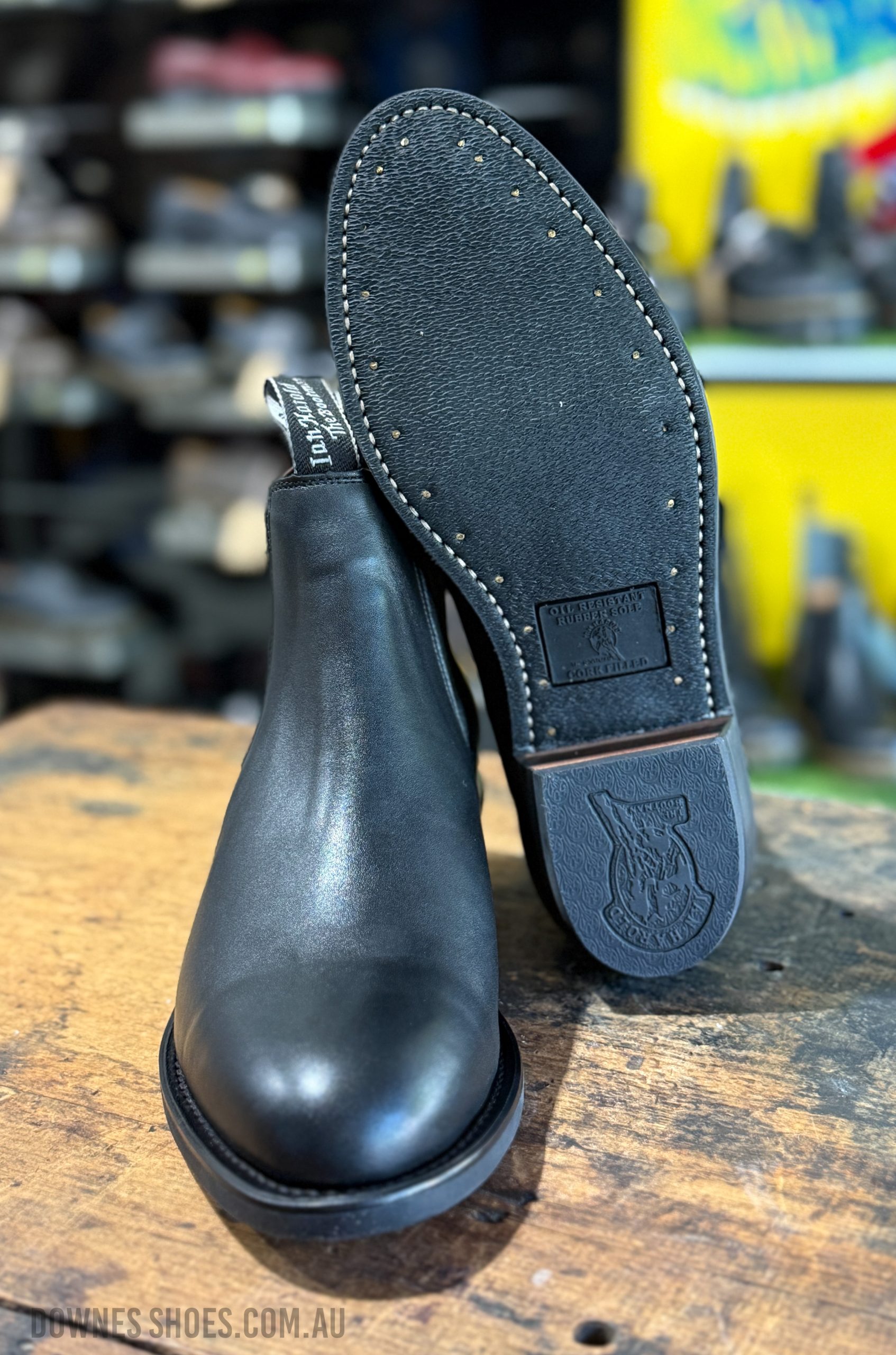 Harold Boots Kimberley Black Womens Boot