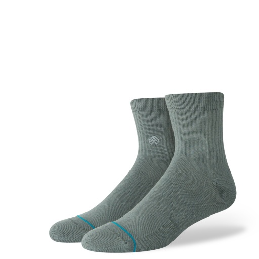 STANCE ICON QUARTER TEAL