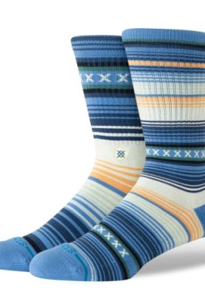 Stance Curren St Crew Socks Capri Blue
