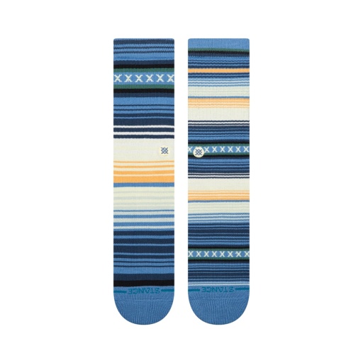 Stance Curren St Crew Socks Capri Blue