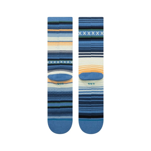 Stance Curren St Crew Socks Capri Blue