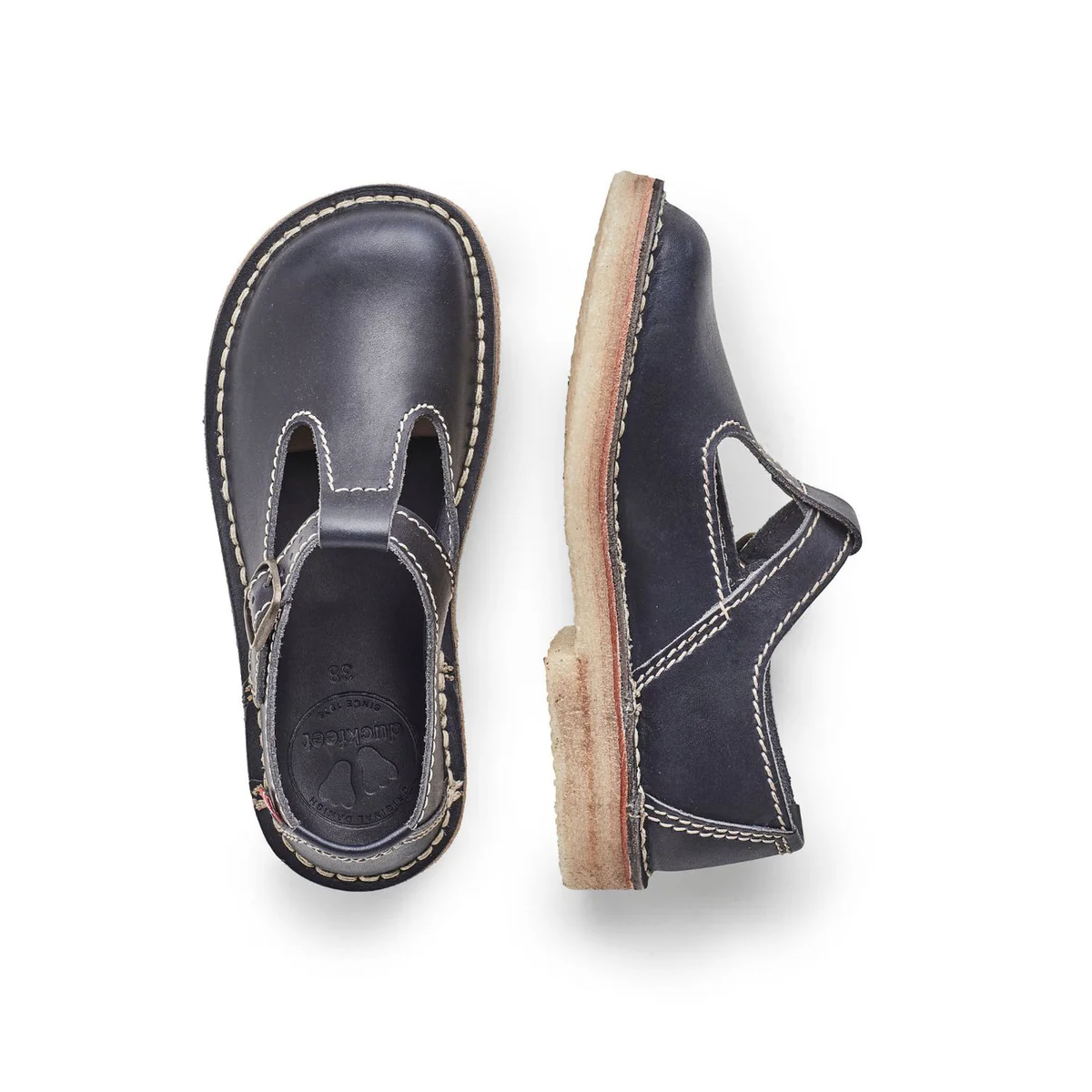 Duckfeet Lolland Mary Jane Blue
