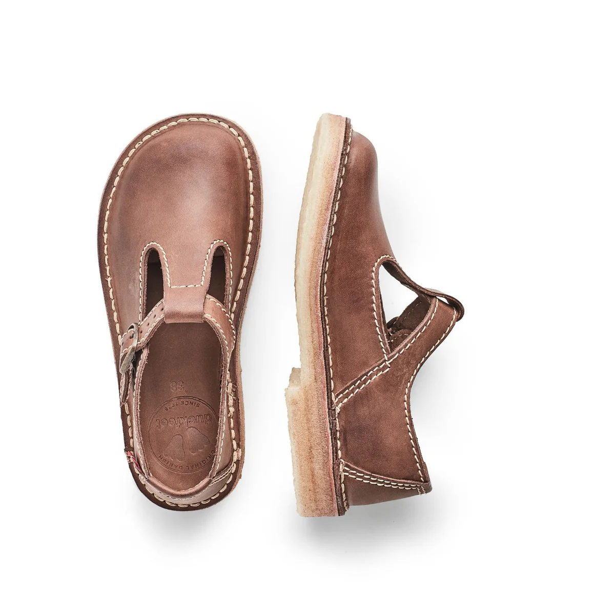 Duckfeet Lolland Mary Jane Blue
