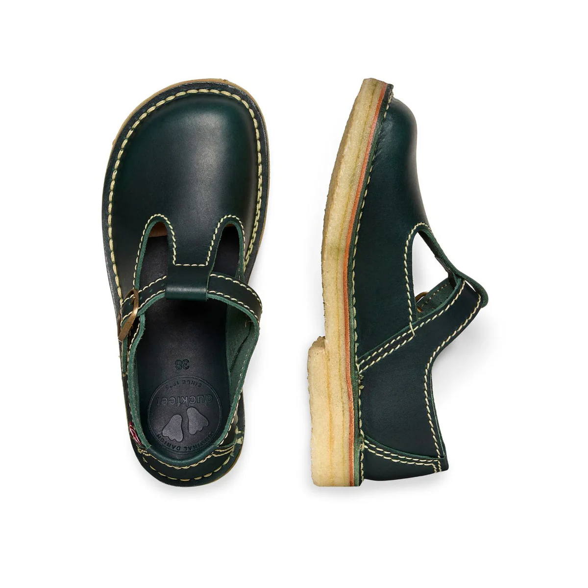 Duckfeet Lolland Mary Jane Blue