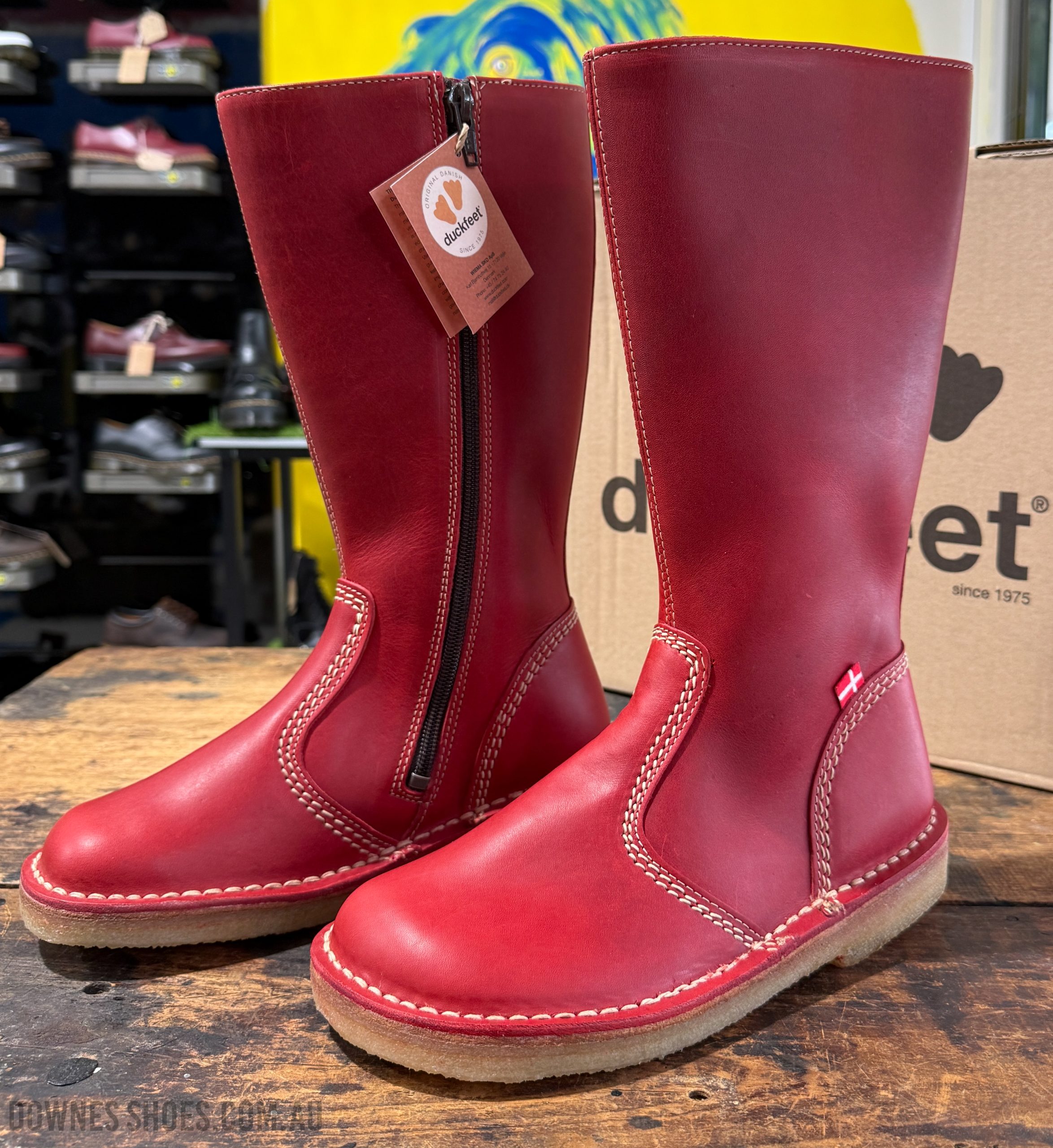Duckfeet Kobenhavn Boot Granate
