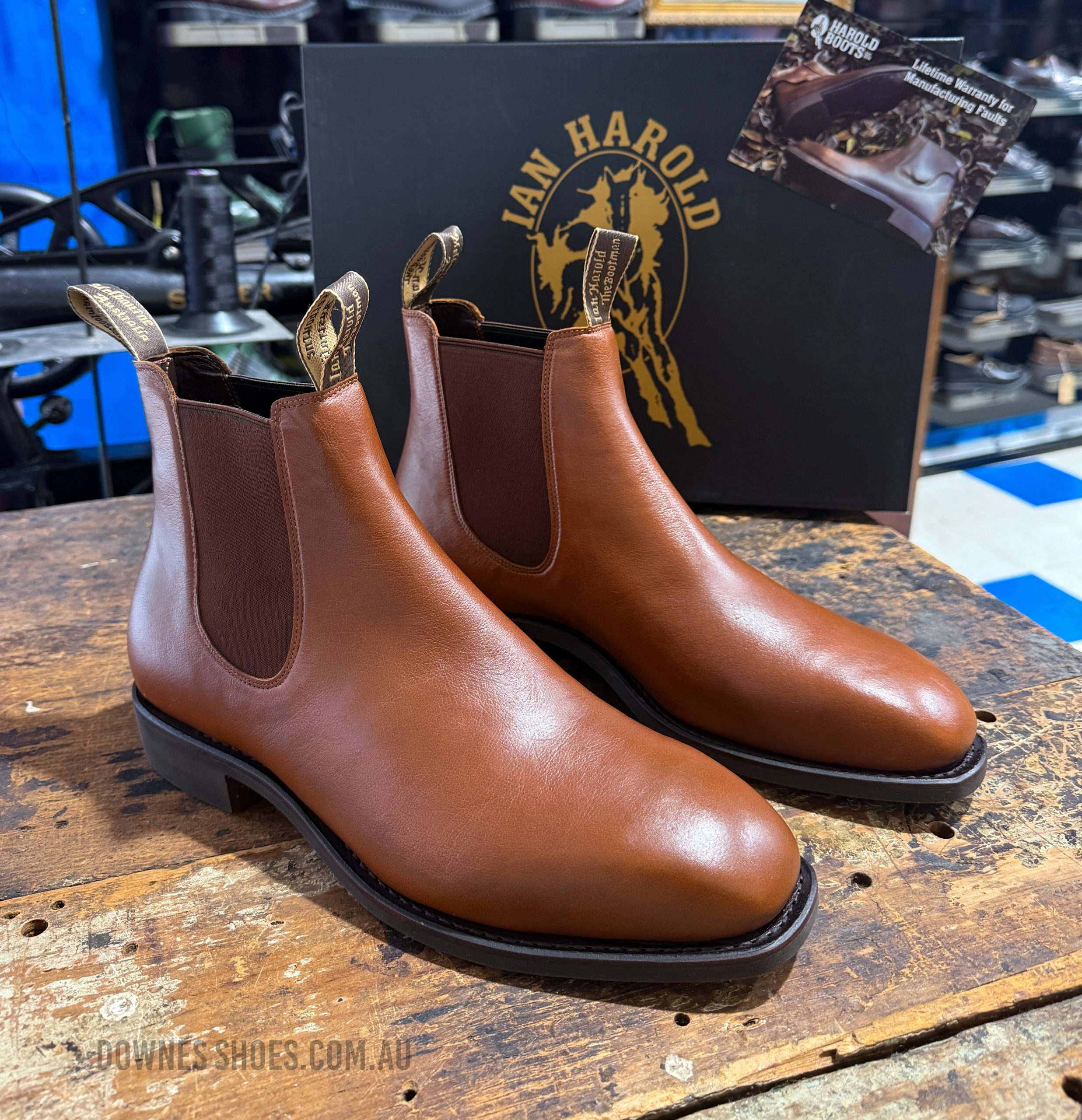 Harold Boots Avon Tan
