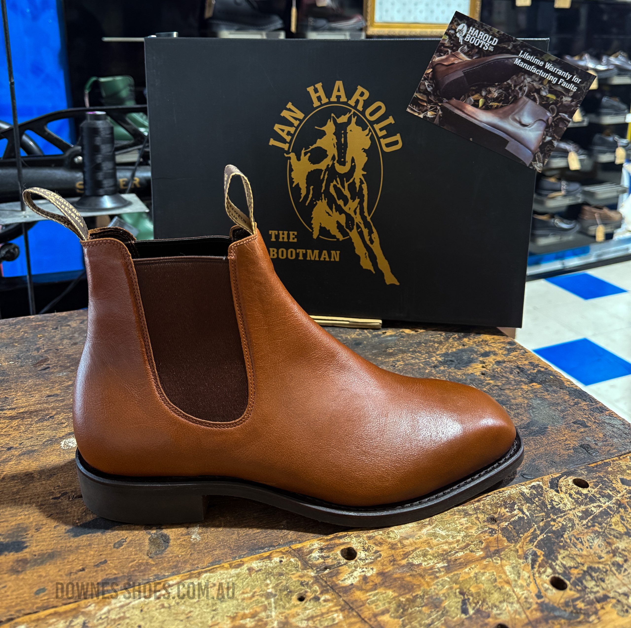 Harold Boots Avon Tan