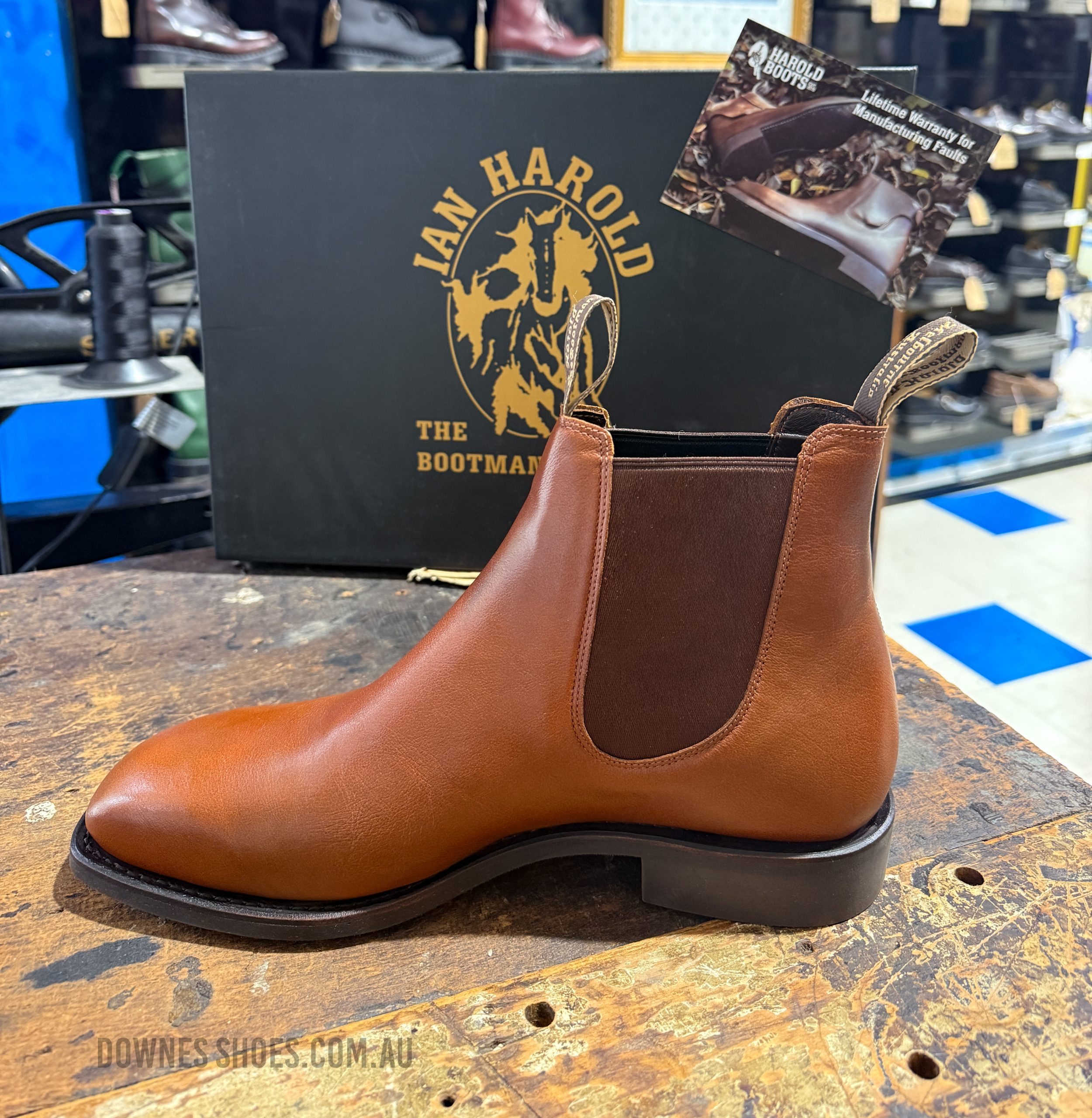 Harold Boots Avon Tan
