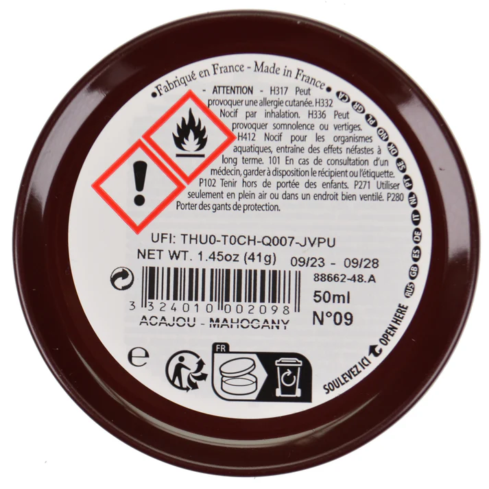 Saphir Pate de Luxe Burgundy