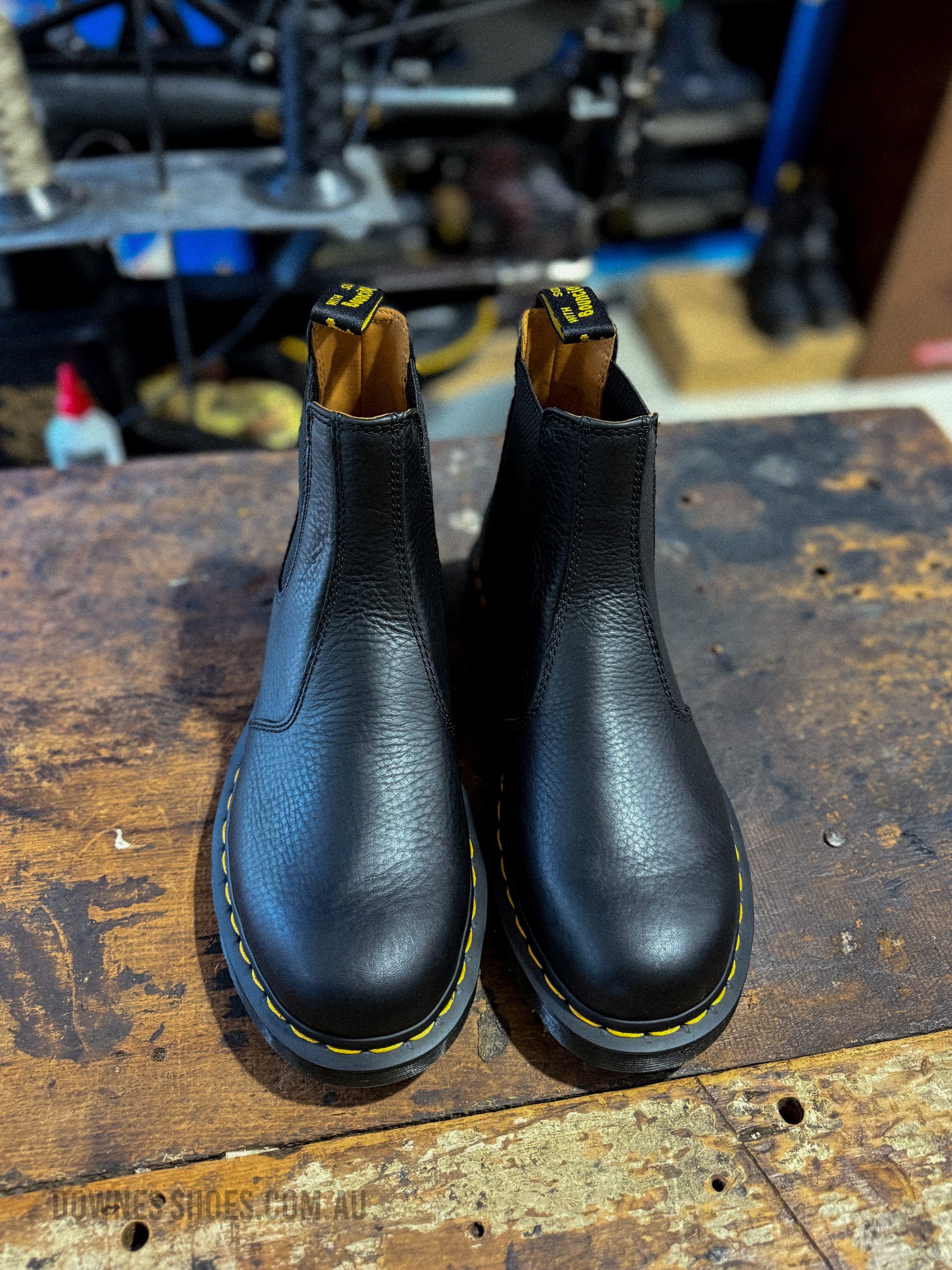 2976 Ambassador Black Chelsea Boot