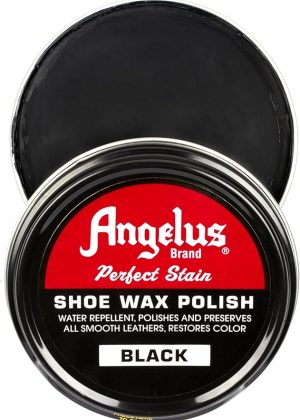 angelus wax polish black