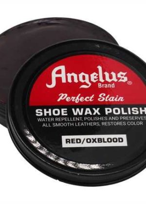 ANGELUS WAX POLISH RED OXBLOOD