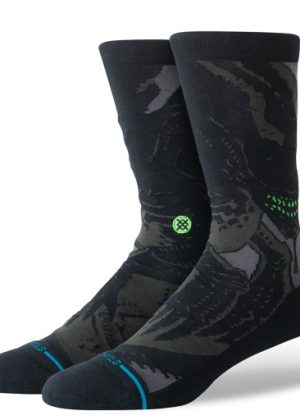 Stance Alien Crew Socks Black