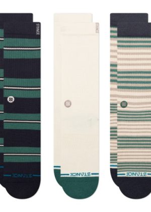 Stance Caesar Stripe 3 Pack Crew Socks Butter Blend™