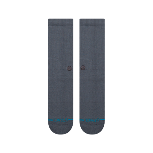 Stance Signature Crew Socks Turbulence Blue