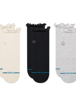 stance ruffle icon quarter 3 pack