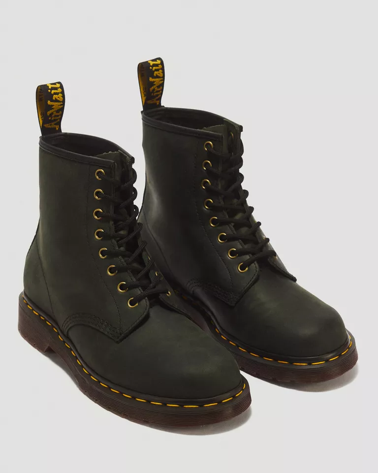 Dr Martens 1460 Green Crazy Horse