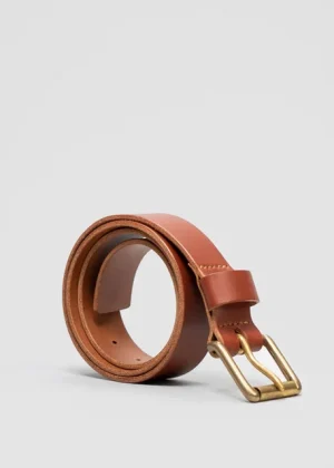 ATKM Union Heritage 32mm Belt Brown with Brass Buckle