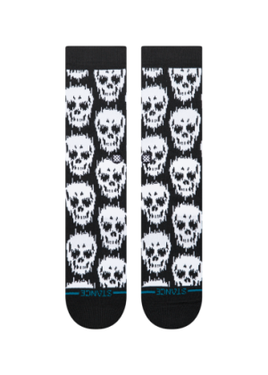 Stance Static Skull Crew Socks