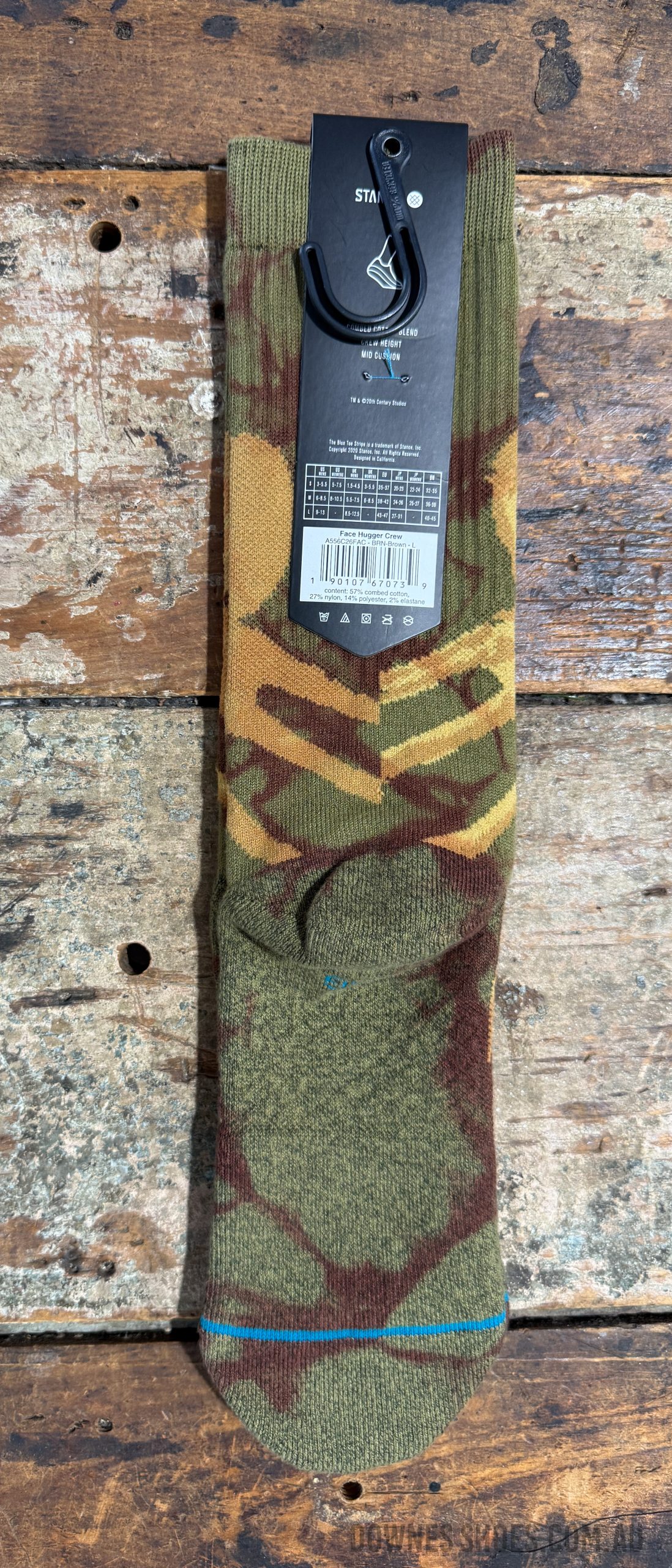 Stance X Alien Face Hugger Crew Socks