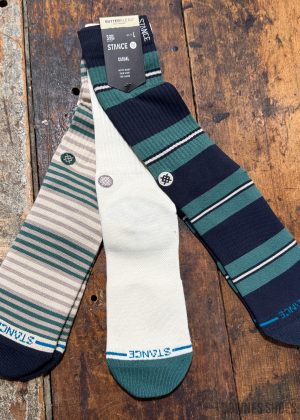 Stance Caesar Stripe 3 Pack Crew Socks Butter Blend™