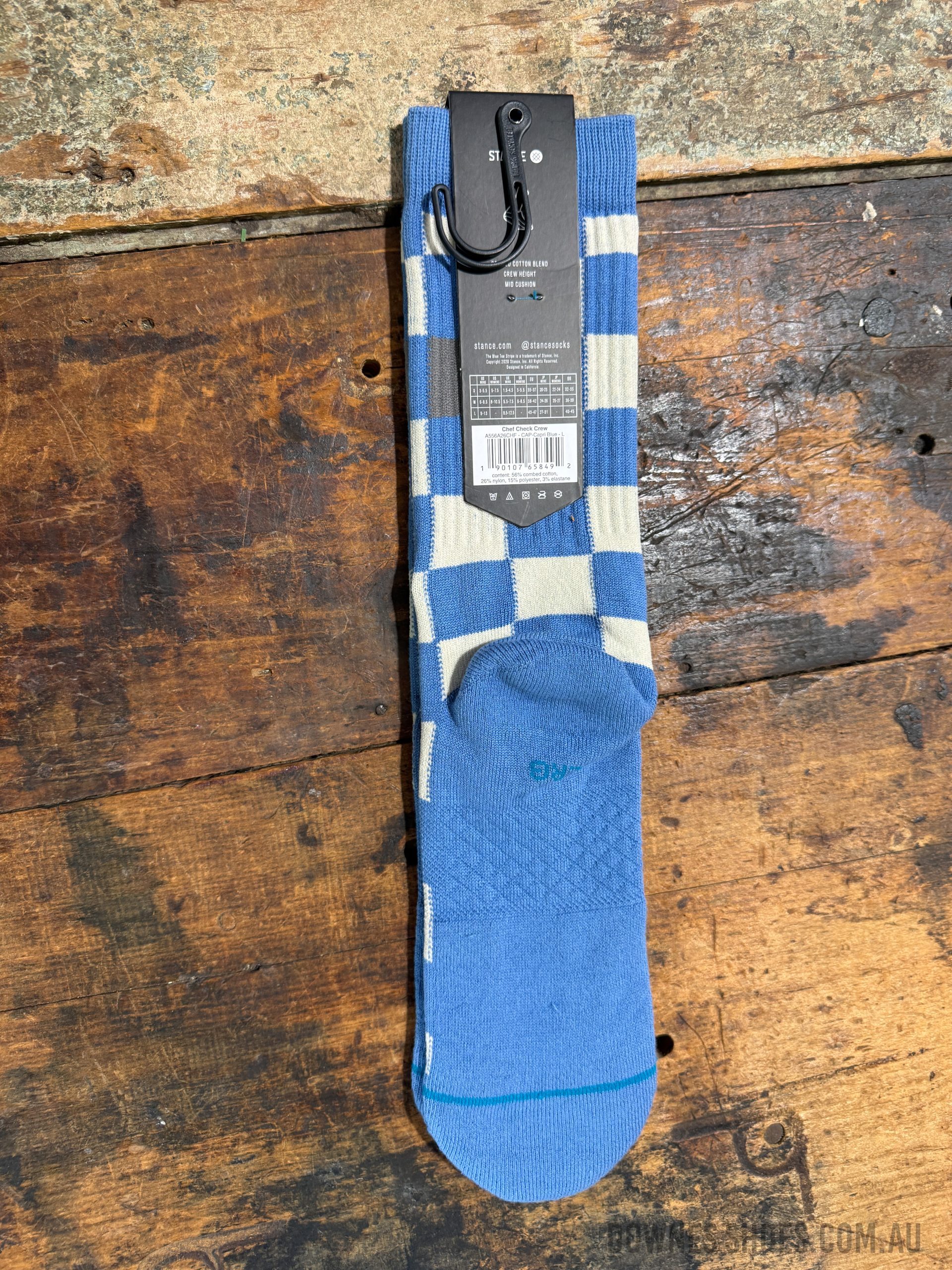 Stance Chef Check Crew Socks