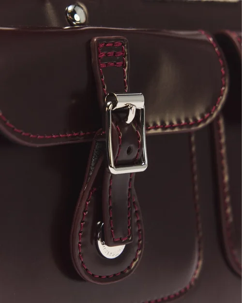 Top Handle Bag Cherry Red Oxford