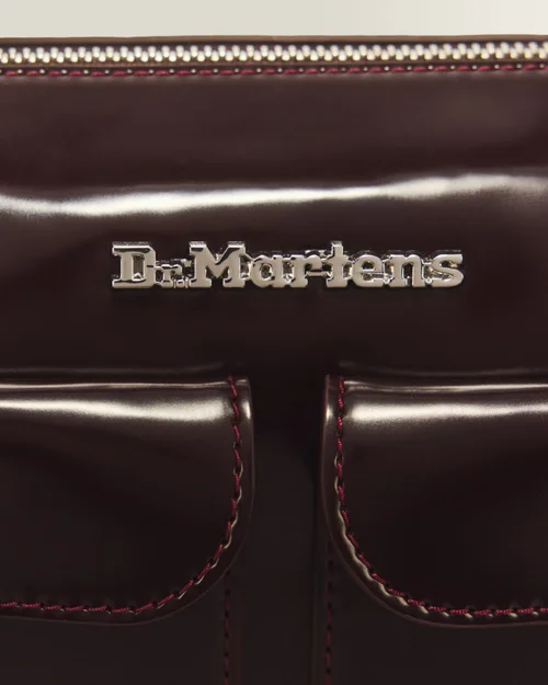 Top Handle Bag Cherry Red Oxford