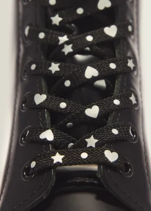 Dr Martens 140cm Hearts and Stars Laces