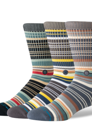 STANCE JORONGO 3 PACK CREW SOCKS A556D26JOR